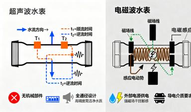 工業(yè)用水計量新標(biāo)桿：超聲波水表 vs. 電磁水表，誰更勝一籌